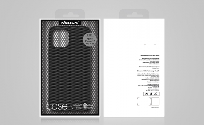 Ốp Lưng iPhone 12 Pro Max Dạng Vải Hiệu Nillkin TexTured được làm bằng chất liệu nhựa cao cấp dạng vải,họa tiết carô nhuyễn siêu sang chảnh.